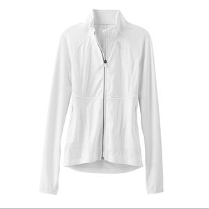 Athleta S Twilight Run Jacket White